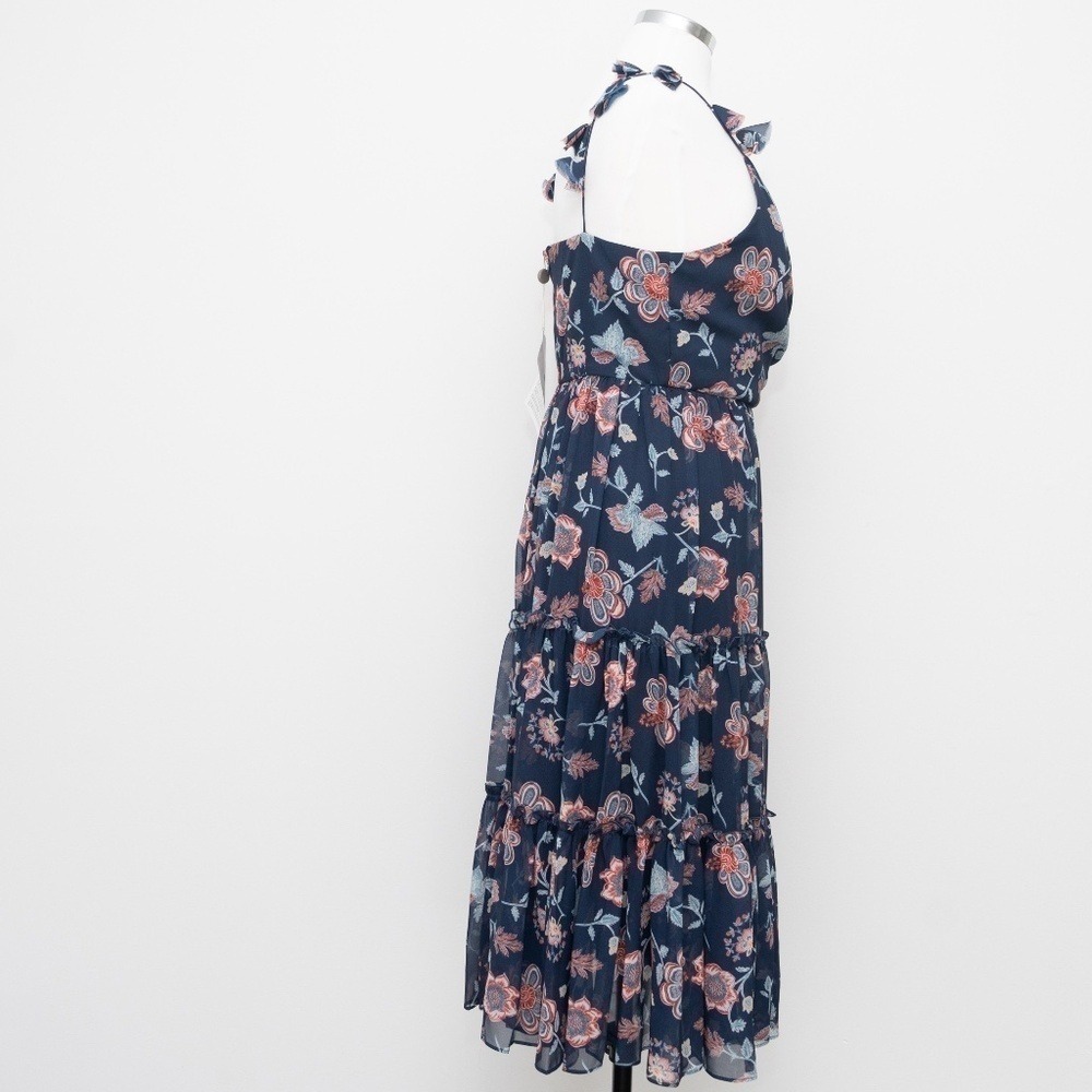 SACHIN & BABI Dalia tiered floral-print chiffon midi dress. - Picture 6 of 15